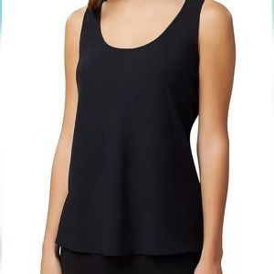 Tahari ASL Women Georgette Tank Top Suit Shell Size Small